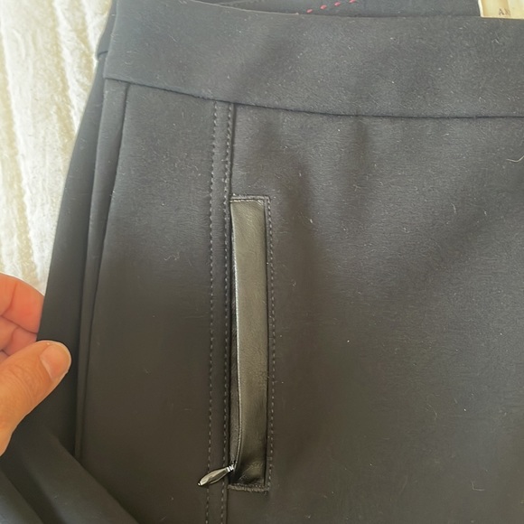 Anthropologie essential slim black pants size 2 NWOT - Picture 5 of 7